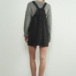 Denim Overall Mini Dress-dress- Hometown Style HTS, women's in store and online boutique located in Ingersoll, Ontario