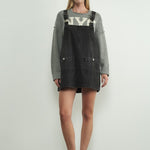 Denim Overall Mini Dress-dress- Hometown Style HTS, women's in store and online boutique located in Ingersoll, Ontario