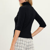 Soft Turtle Neck - Black-sweater- Hometown Style HTS, women's in store and online boutique located in Ingersoll, Ontario