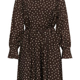 Kadotte Dress - Coffee Bean-Special Occasion Dresses- Hometown Style HTS, women's in store and online boutique located in Ingersoll, Ontario