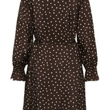 Kadotte Dress - Coffee Bean-Special Occasion Dresses- Hometown Style HTS, women's in store and online boutique located in Ingersoll, Ontario