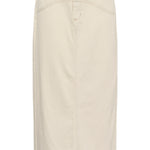 Kacatharina Midi Skirt - Off White-Bottoms- Hometown Style HTS, women's in store and online boutique located in Ingersoll, Ontario