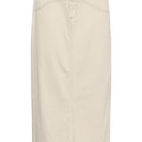 Kacatharina Midi Skirt - Off White-Bottoms- Hometown Style HTS, women's in store and online boutique located in Ingersoll, Ontario