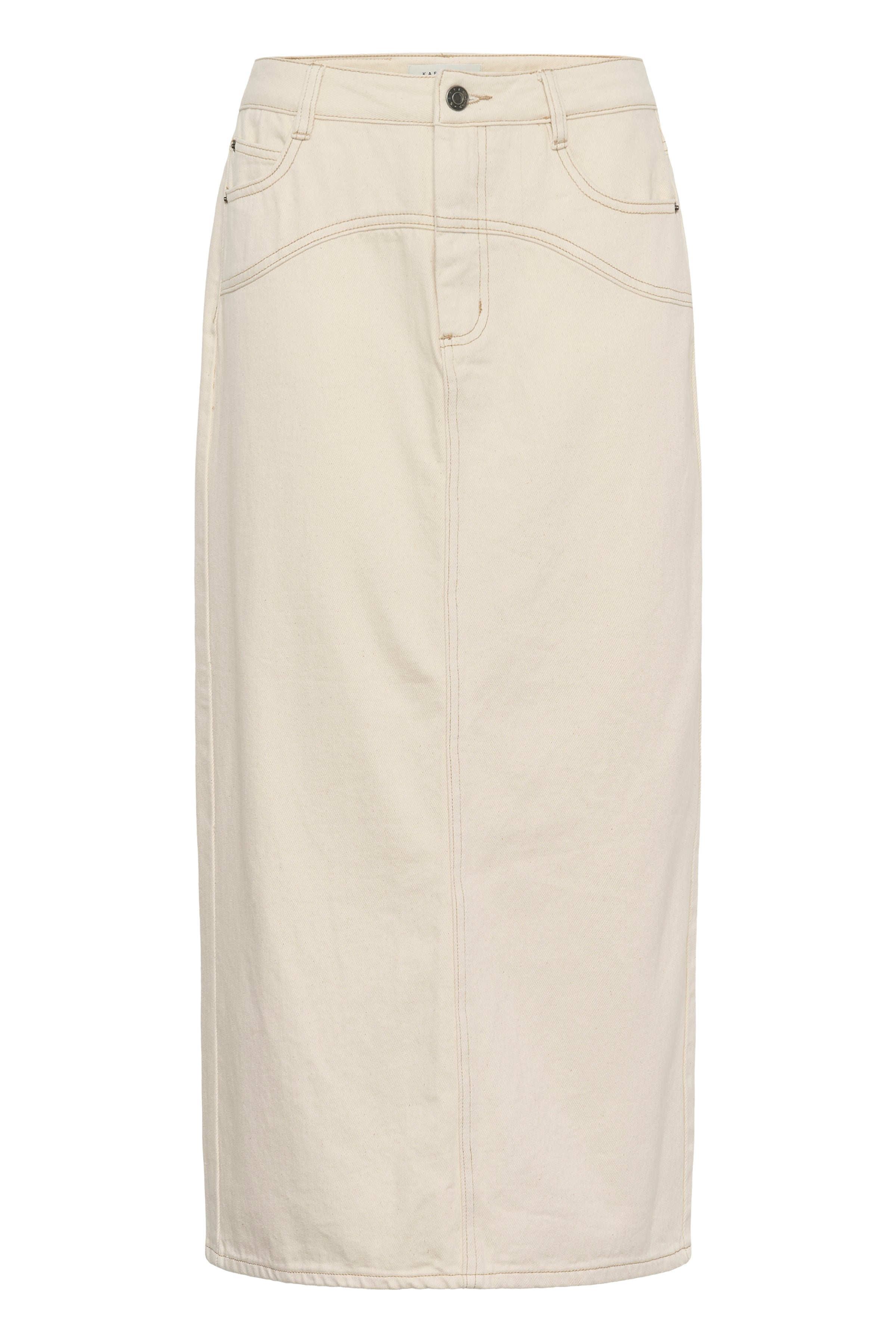 Kacatharina Midi Skirt - Off White-Bottoms- Hometown Style HTS, women's in store and online boutique located in Ingersoll, Ontario