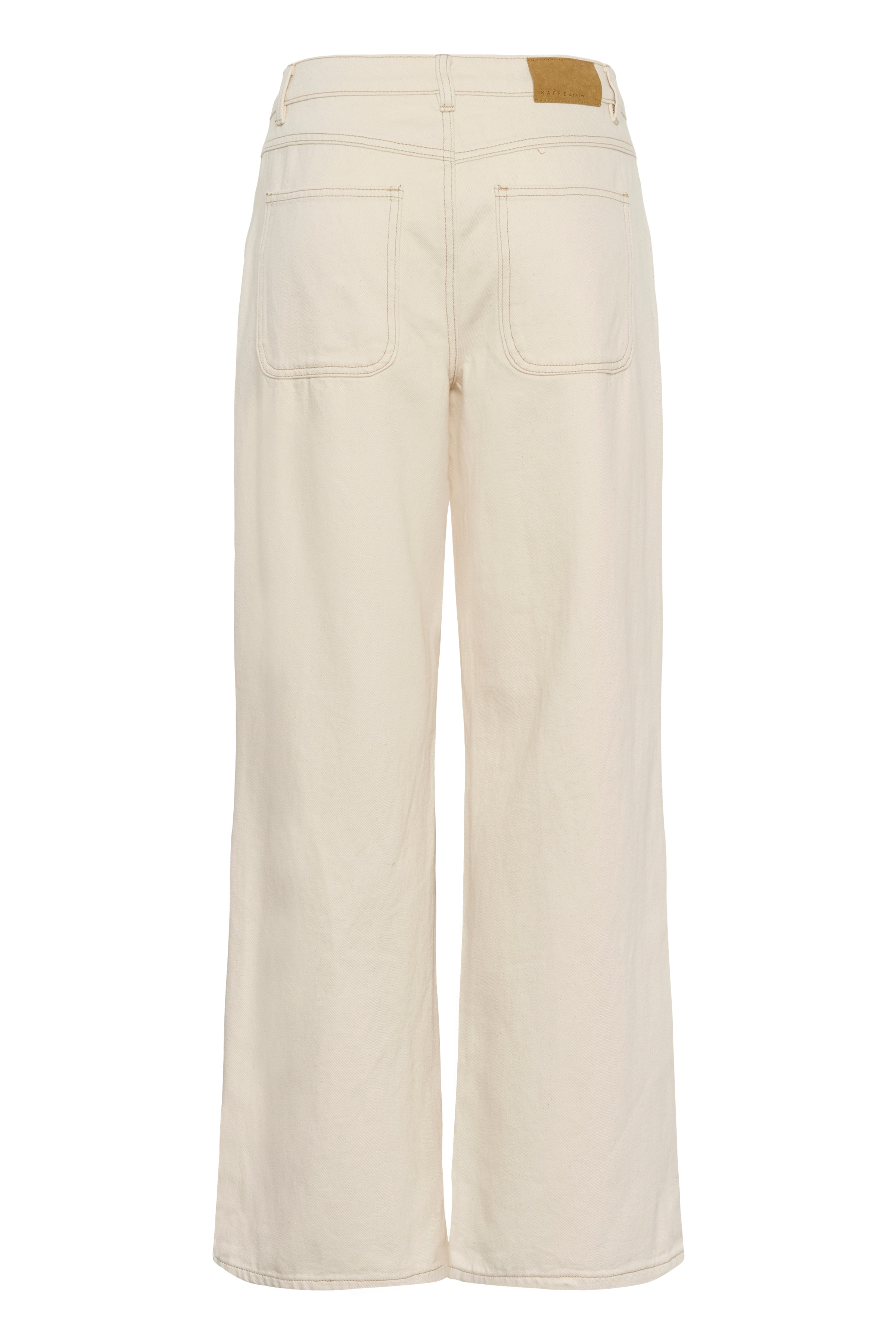 KAcatharina Hight Waisted Jeans - Off White-Bottoms- Hometown Style HTS, women's in store and online boutique located in Ingersoll, Ontario