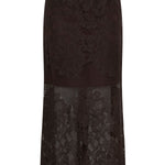 KAcornelia Lace Skirt - Coffee Bean-skirt- Hometown Style HTS, women's in store and online boutique located in Ingersoll, Ontario