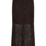 KAcornelia Lace Skirt - Coffee Bean-skirt- Hometown Style HTS, women's in store and online boutique located in Ingersoll, Ontario