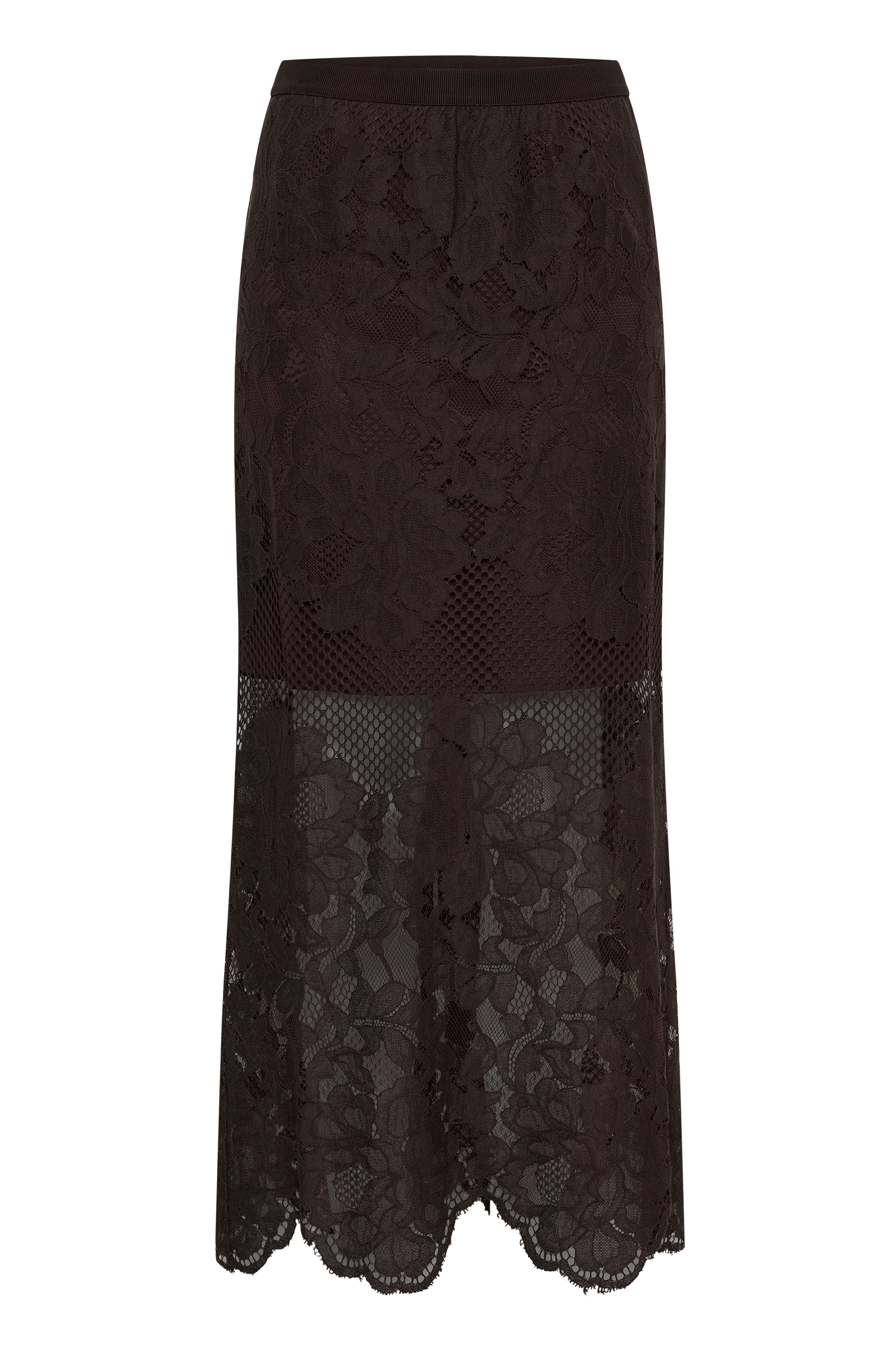 KAcornelia Lace Skirt - Coffee Bean-skirt- Hometown Style HTS, women's in store and online boutique located in Ingersoll, Ontario