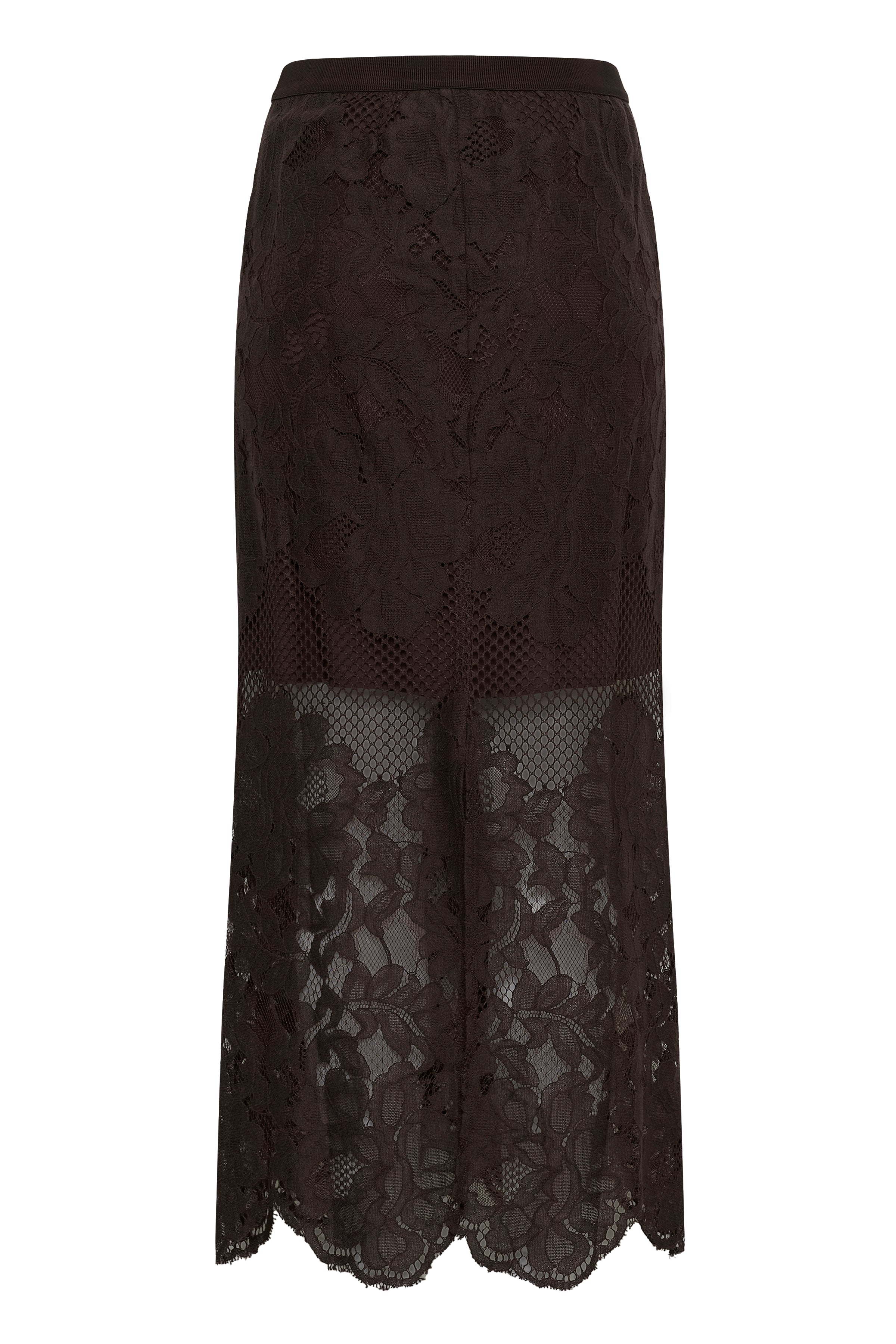 KAcornelia Lace Skirt - Coffee Bean-skirt- Hometown Style HTS, women's in store and online boutique located in Ingersoll, Ontario