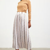 Chain Pleated Midi Skirt-skirt- Hometown Style HTS, women's in store and online boutique located in Ingersoll, Ontario