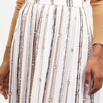 Chain Pleated Midi Skirt-skirt- Hometown Style HTS, women's in store and online boutique located in Ingersoll, Ontario