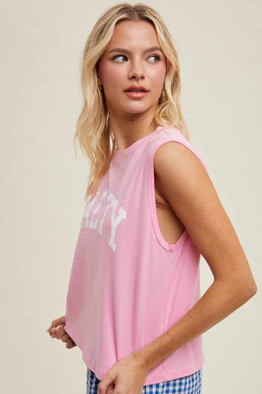 Salty Tank-Casual Tops- Hometown Style HTS, women's in store and online boutique located in Ingersoll, Ontario