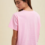 Beachy Tee-Casual Tops- Hometown Style HTS, women's in store and online boutique located in Ingersoll, Ontario