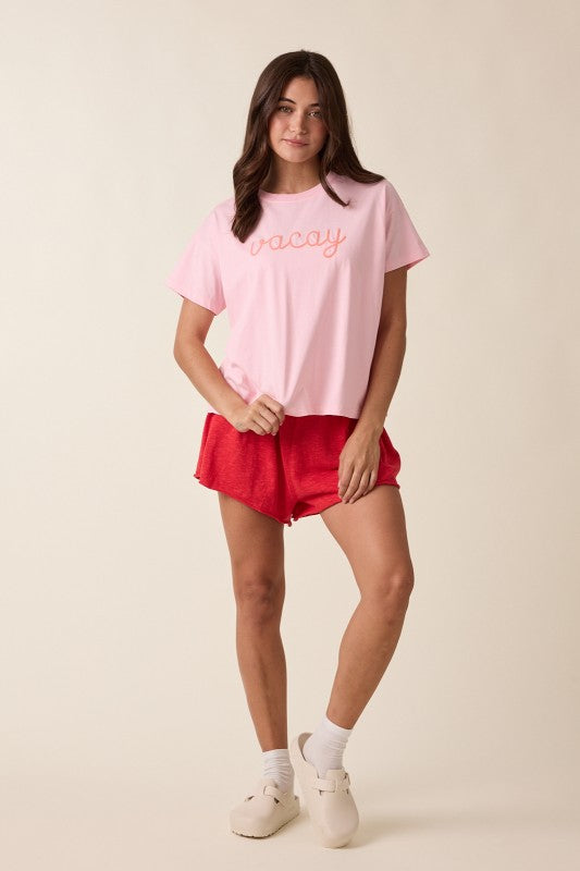 Vacay Tee-Casual Tops- Hometown Style HTS, women's in store and online boutique located in Ingersoll, Ontario