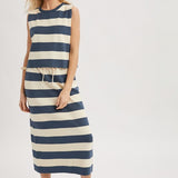 Stripe Set - Navy-Casual Dresses- Hometown Style HTS, women's in store and online boutique located in Ingersoll, Ontario