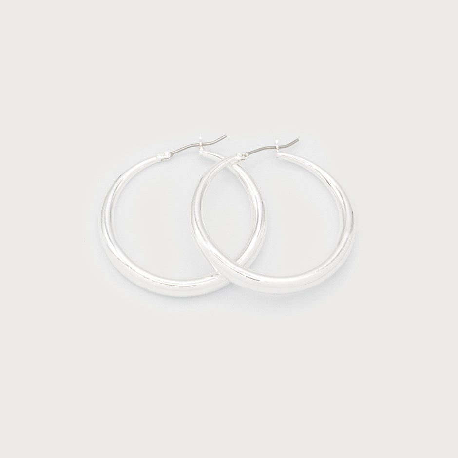 Domed Hoops-Accessories- Hometown Style HTS, women's in store and online boutique located in Ingersoll, Ontario