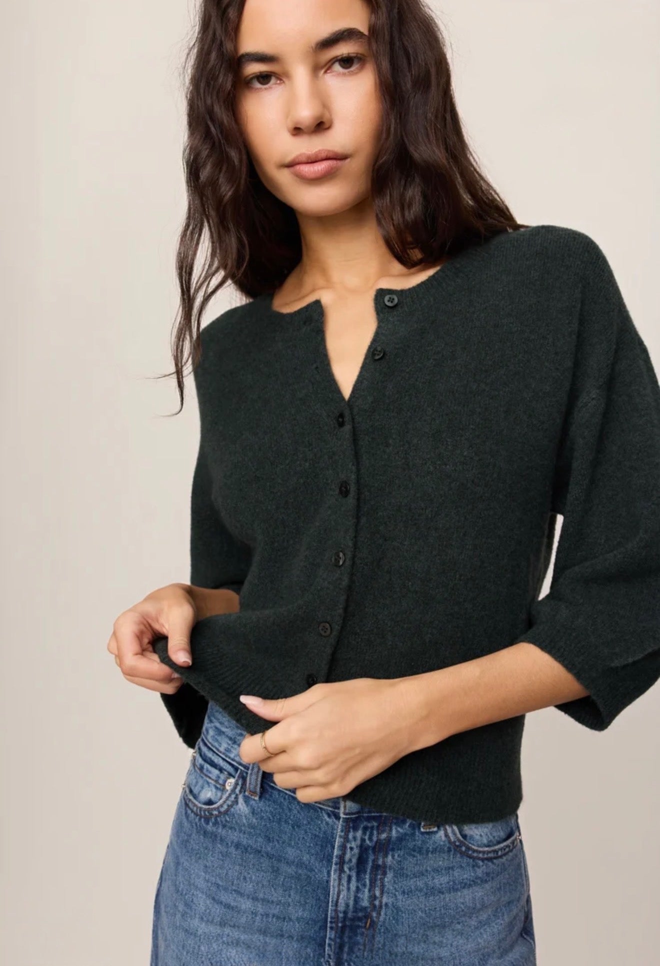 VALOR CARDIGAN - Emerald Cove-Sweaters and Cardigans- Hometown Style HTS, women's in store and online boutique located in Ingersoll, Ontario