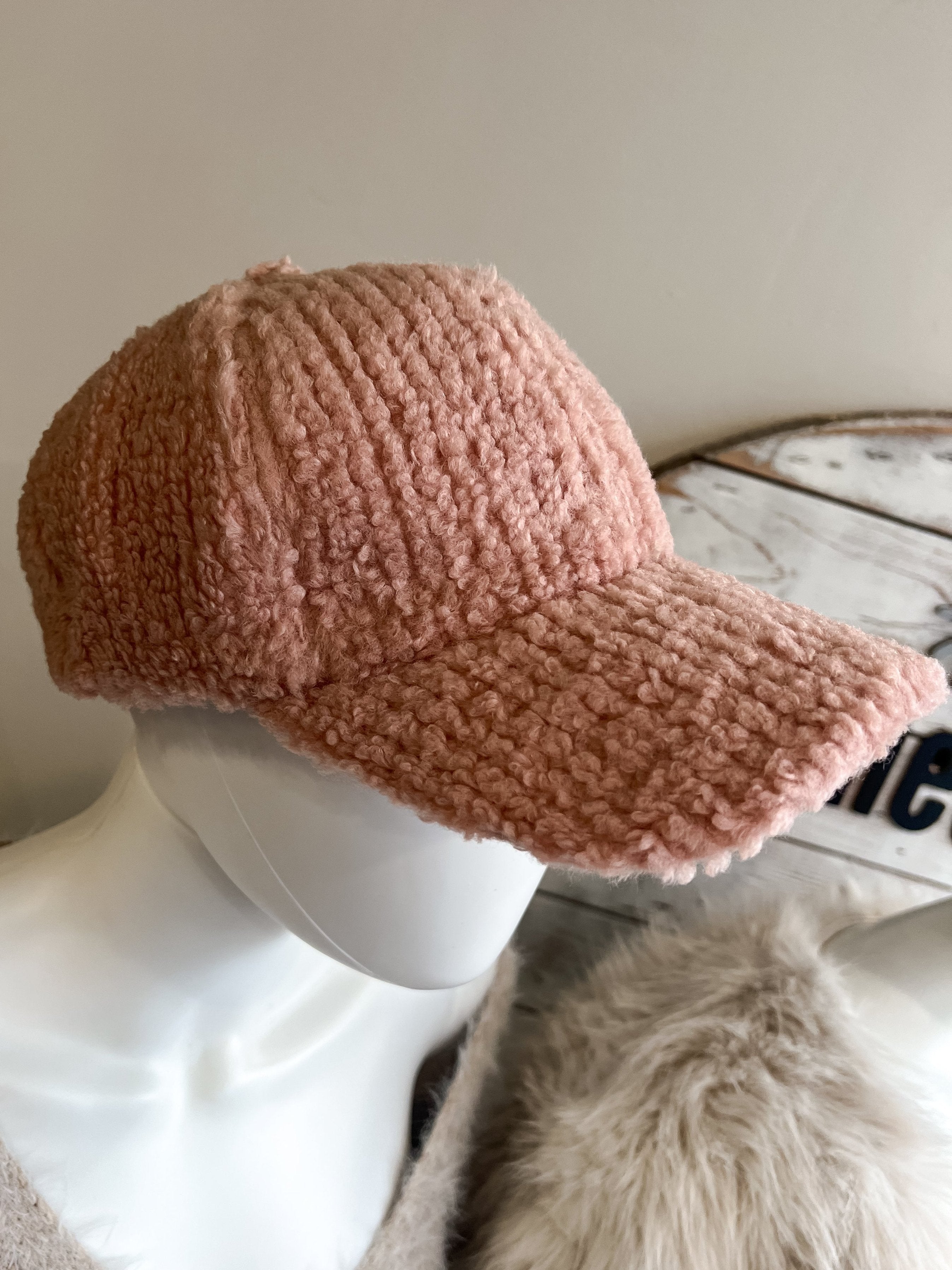 Teddy Ball Cap-Hat- Hometown Style HTS, women's in store and online boutique located in Ingersoll, Ontario