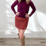 Tweed Mini Skirt-Skirt- Hometown Style HTS, women's in store and online boutique located in Ingersoll, Ontario