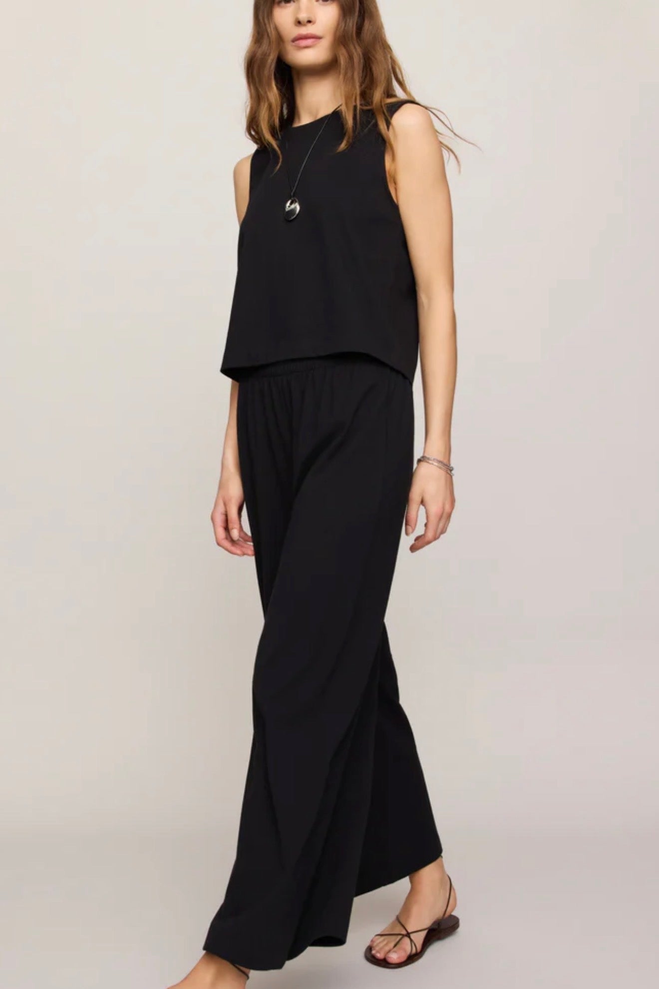 SCOUT JERSEY CROP FLARE PANT-Bottoms- Hometown Style HTS, women's in store and online boutique located in Ingersoll, Ontario