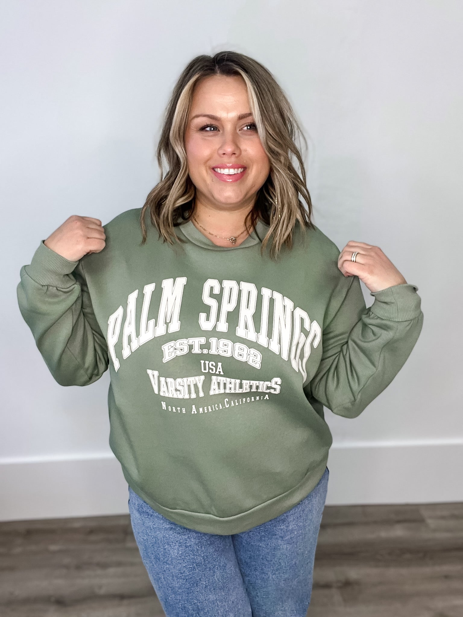 Sussi Sweatshirt - Sea Spray-Sweater- Hometown Style HTS, women's in store and online boutique located in Ingersoll, Ontario