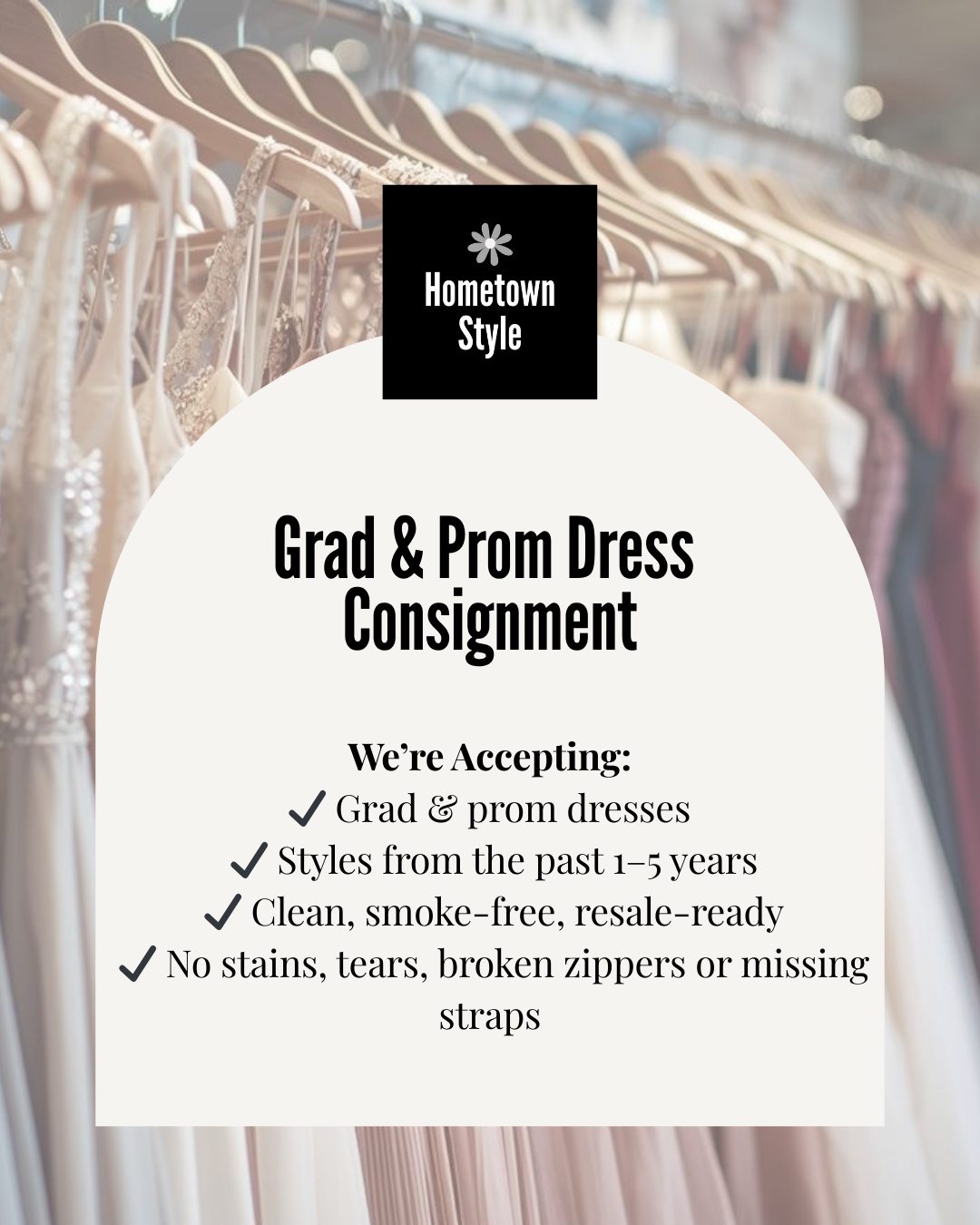 Grad & Prom Dress Consignment-service- Hometown Style HTS, women's in store and online boutique located in Ingersoll, Ontario