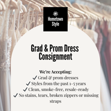 Grad & Prom Dress Consignment-service- Hometown Style HTS, women's in store and online boutique located in Ingersoll, Ontario