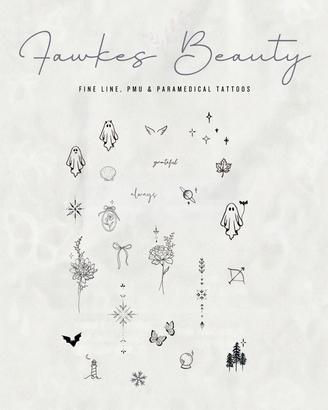 Fawkes Beauty - Mini Fine Line, Tattoo Evening-event- Hometown Style HTS, women's in store and online boutique located in Ingersoll, Ontario