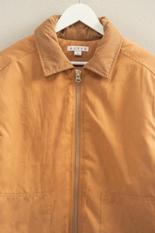 Puffer Barn Jacket - Camel-Coat & Jackets- Hometown Style HTS, women's in store and online boutique located in Ingersoll, Ontario