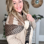 Stripe Scarf-scarf- Hometown Style HTS, women's in store and online boutique located in Ingersoll, Ontario