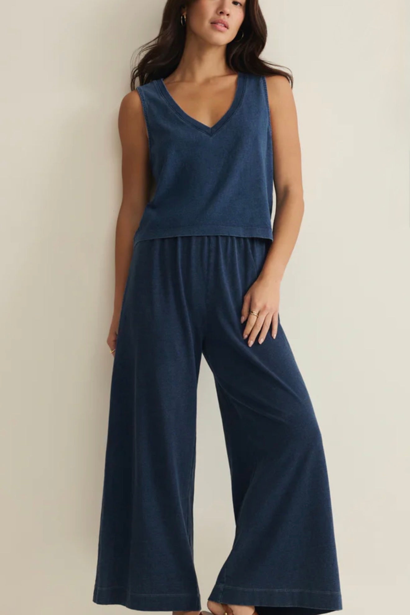 SCOUT JERSEY DENIM PANT-Bottoms- Hometown Style HTS, women's in store and online boutique located in Ingersoll, Ontario
