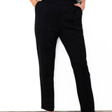 Relaxed Dress Pants - Black-dress pants- Hometown Style HTS, women's in store and online boutique located in Ingersoll, Ontario