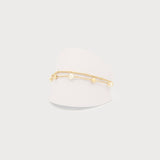 TWO-ROW BRACELET IMITATION PEARLS AND METAL BEADS WITH T-BAR CLOSURE-Accessories- Hometown Style HTS, women's in store and online boutique located in Ingersoll, Ontario
