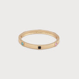 RIGID BANGLE WITH SMALL SHINY STONES-Accessories- Hometown Style HTS, women's in store and online boutique located in Ingersoll, Ontario