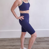 Bestie 10" Biker Short - Eclipse-Shorts- Hometown Style HTS, women's in store and online boutique located in Ingersoll, Ontario