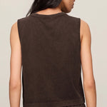 SLOANE JERSEY MUSCLE TANK-Casual Tops- Hometown Style HTS, women's in store and online boutique located in Ingersoll, Ontario