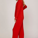 Long Sleeve PJ's - Red-gift- Hometown Style HTS, women's in store and online boutique located in Ingersoll, Ontario