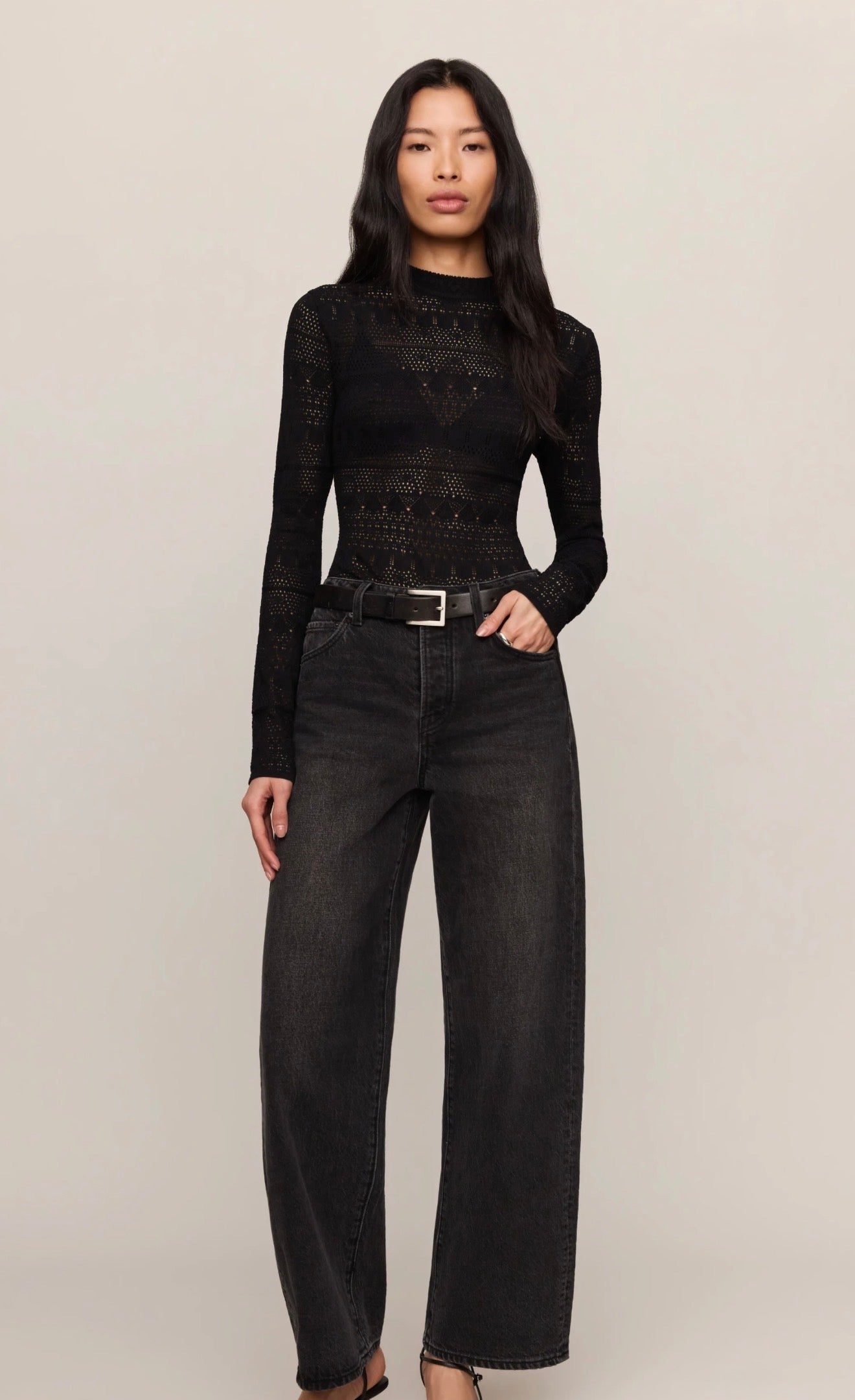 AVERY SWEATER TOP - Black-Blouses- Hometown Style HTS, women's in store and online boutique located in Ingersoll, Ontario