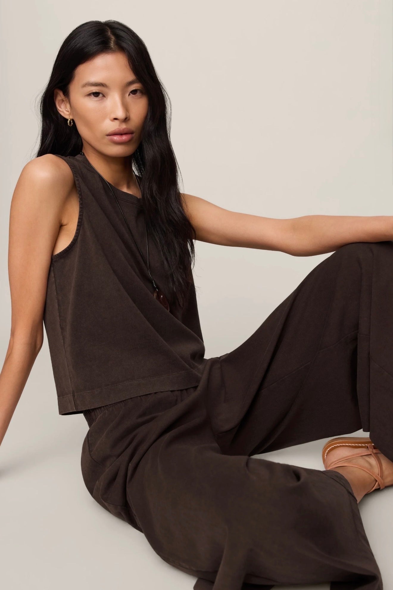 SCOUT JERSEY CROP FLARE PANT-Bottoms- Hometown Style HTS, women's in store and online boutique located in Ingersoll, Ontario
