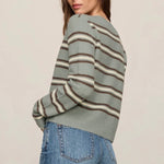 MEDINA STRIPE CARDIGAN-Sweaters and Cardigans- Hometown Style HTS, women's in store and online boutique located in Ingersoll, Ontario