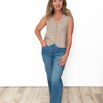 Cropped Straight Leg Jeans-denim- Hometown Style HTS, women's in store and online boutique located in Ingersoll, Ontario