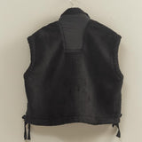 Cozy Sherpa Vest - Black-vest- Hometown Style HTS, women's in store and online boutique located in Ingersoll, Ontario