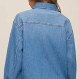 ERIN DENIM JACKET - Dreamstate-Casual Tops- Hometown Style HTS, women's in store and online boutique located in Ingersoll, Ontario