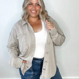 All Day Knit Denim Jacket - Retreat-Coats & Jackets- Hometown Style HTS, women's in store and online boutique located in Ingersoll, Ontario