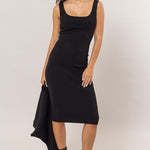 Two Piece Dress Set - Black-dress- Hometown Style HTS, women's in store and online boutique located in Ingersoll, Ontario