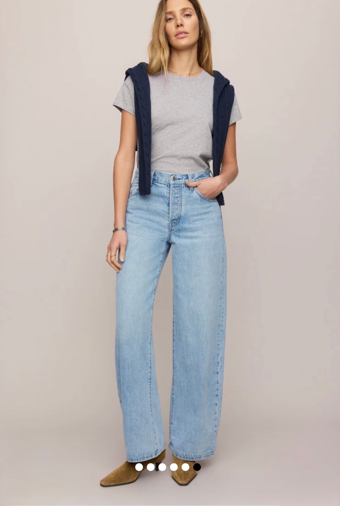 THE SHOW OFF HIGH RISE BOWED-Denim- Hometown Style HTS, women's in store and online boutique located in Ingersoll, Ontario