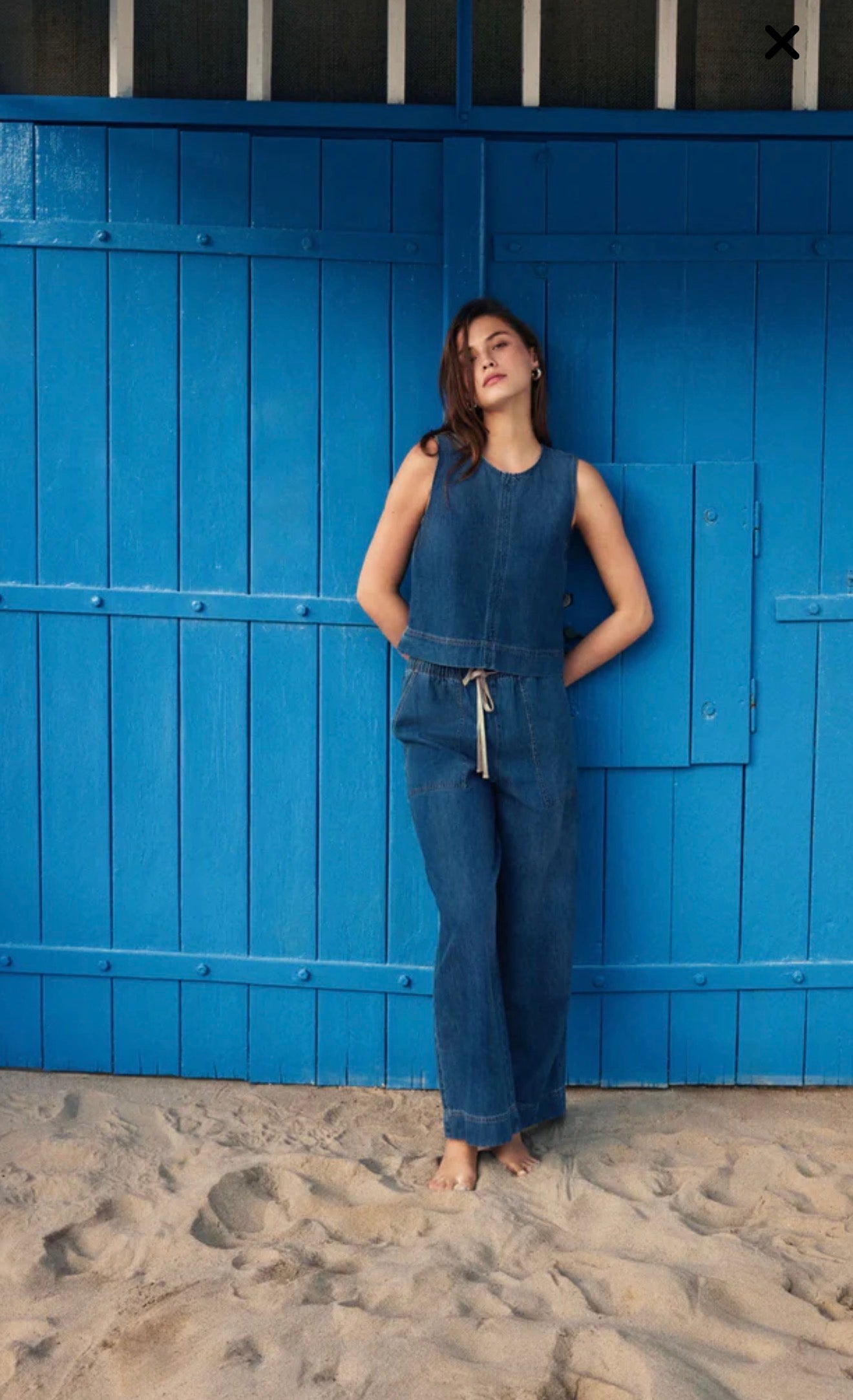 DAYCATION DENIM UTILITY PANT-Denim- Hometown Style HTS, women's in store and online boutique located in Ingersoll, Ontario