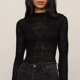 AVERY SWEATER TOP - Black-Blouses- Hometown Style HTS, women's in store and online boutique located in Ingersoll, Ontario
