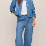 ERIN DENIM JACKET - Dreamstate-Casual Tops- Hometown Style HTS, women's in store and online boutique located in Ingersoll, Ontario