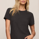 FOUNDATION SLUB TEE - Black Sand-Casual Tops- Hometown Style HTS, women's in store and online boutique located in Ingersoll, Ontario